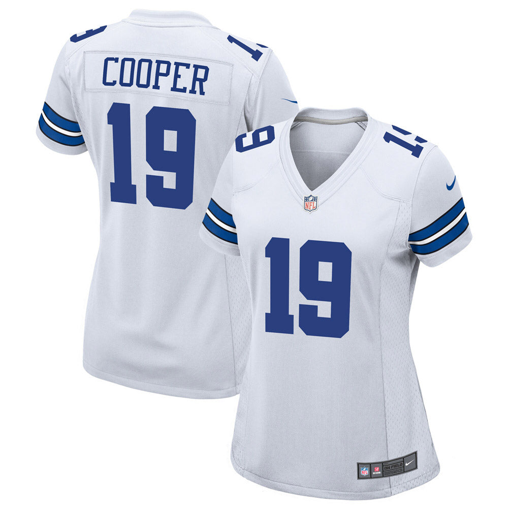 Women's Dallas Cowboys Amari Cooper Team Game Jersey- White